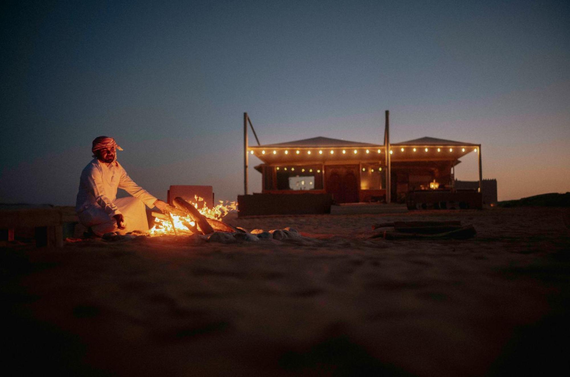 Silent Dunes Camp Ḩawīyah Exterior foto